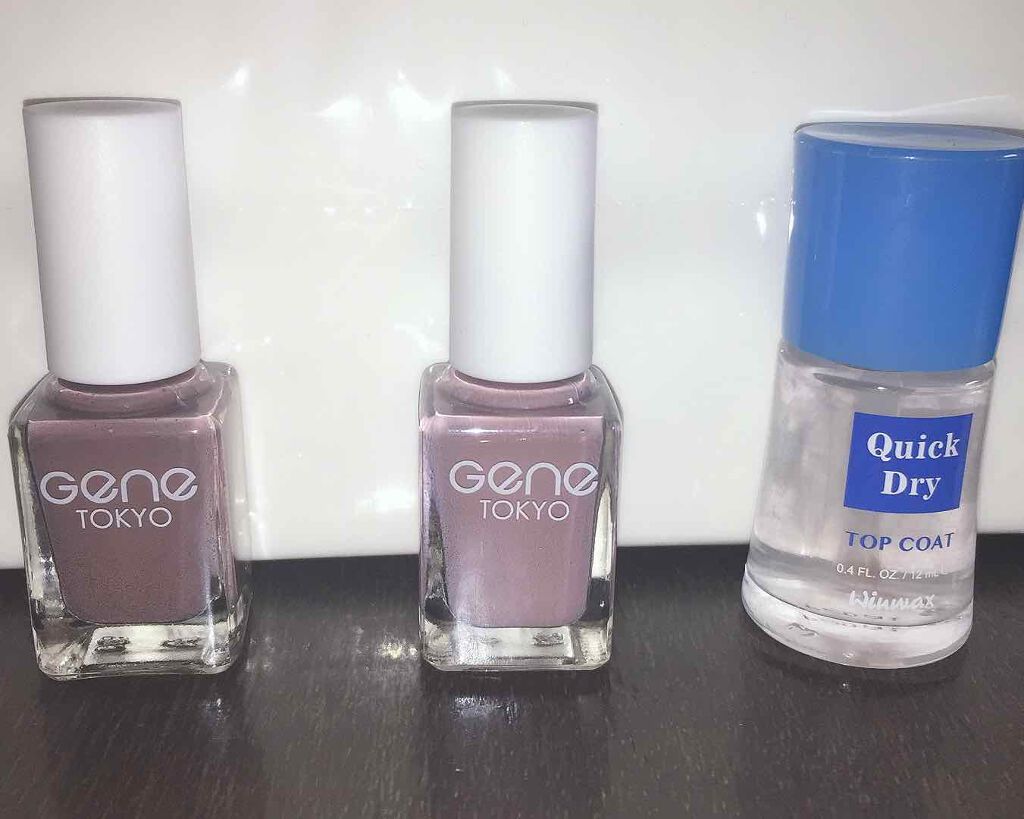 ウィンマックス クイックドライ トップコート/DAISO/ネイルトップコートを使ったクチコミ（2枚目）