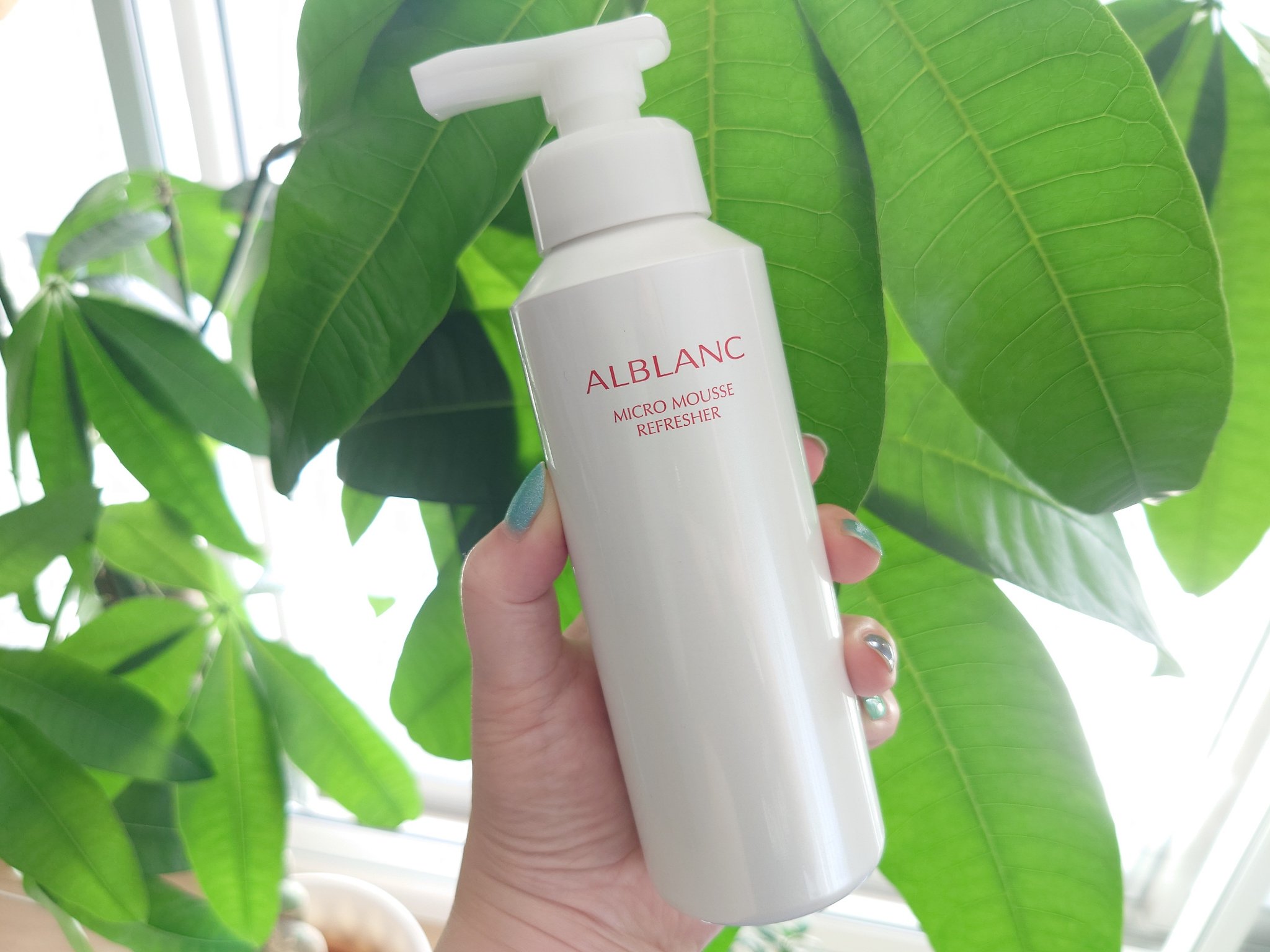 マイクロムース リフレッシャー/ALBLANC/泡洗顔を使ったクチコミ（2枚目）