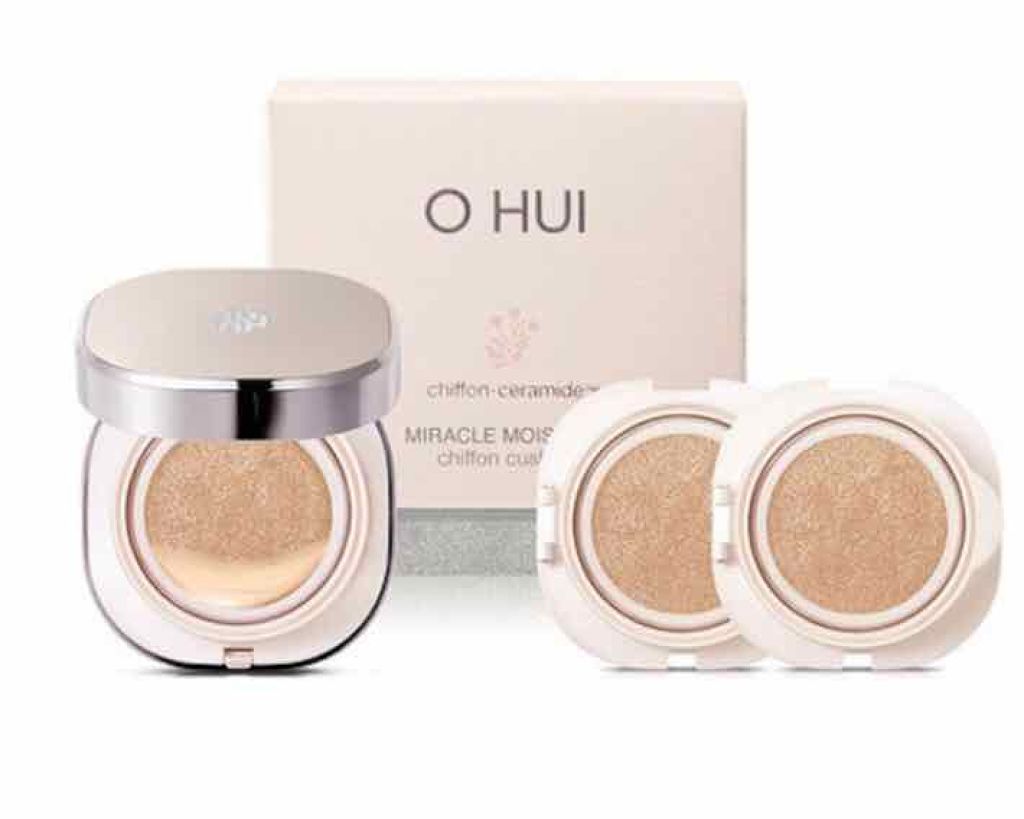 Ultimate Cover Cushion Moisture/OHUI/クッションファンデーションを使ったクチコミ（1枚目）