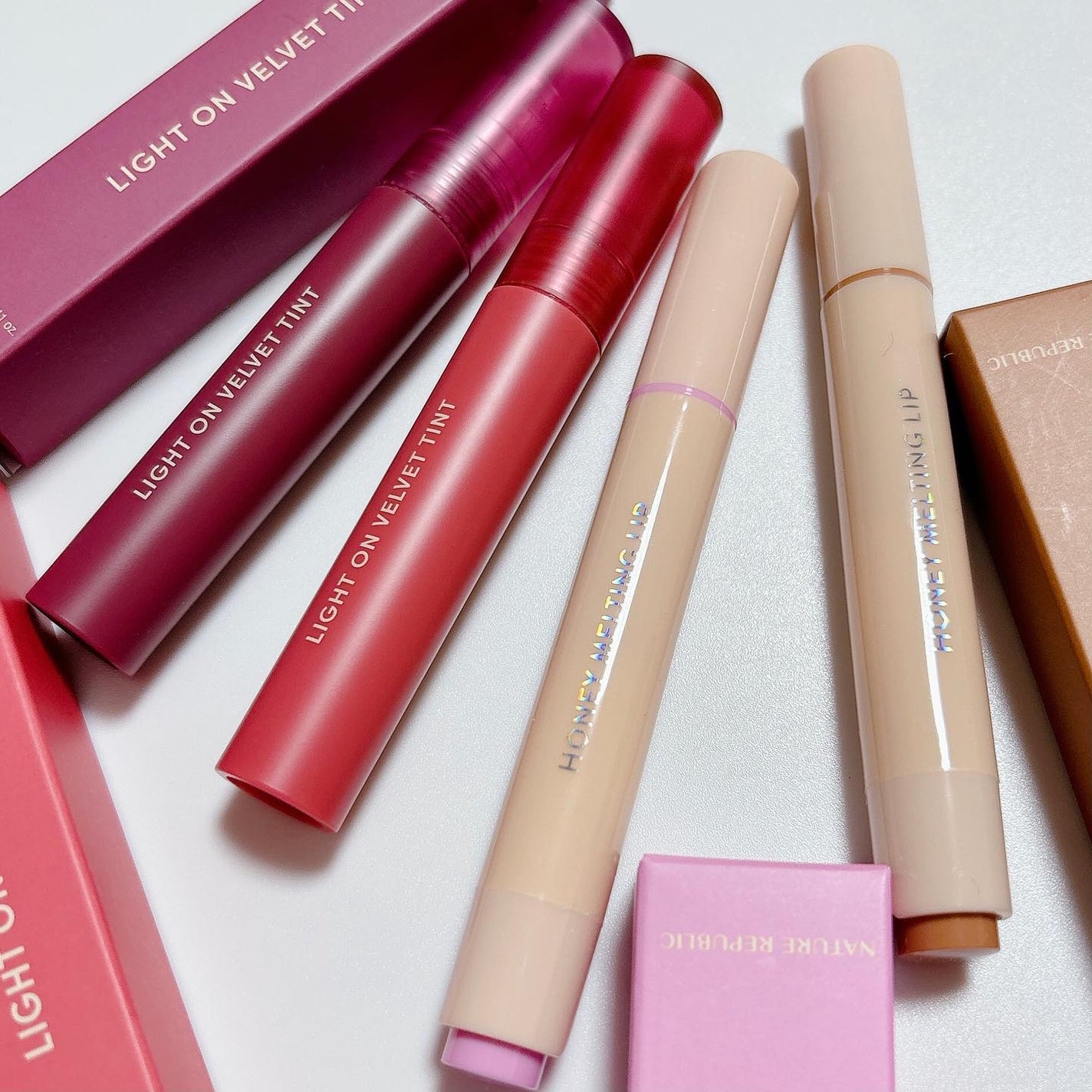 ハニーメルティングリップ/ネイチャーリパブリック/口紅を使ったクチコミ(7枚目)