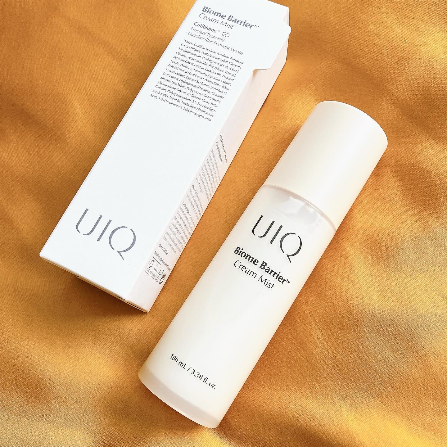 バイオームバリア クリームミスト/UIQ/ミスト状化粧水を使ったクチコミ（1枚目）