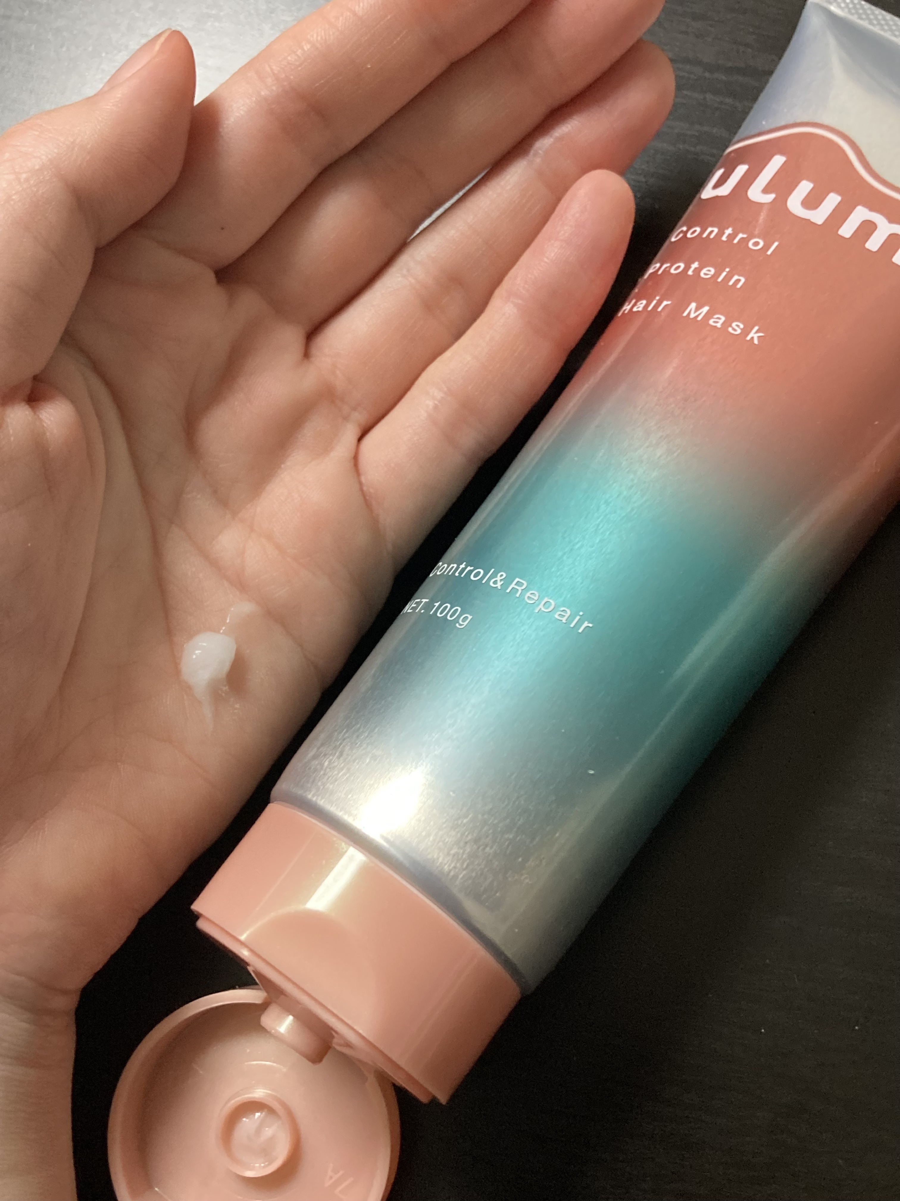 コントロールプロテイン ヘアマスク/ulumee/ヘアマスク・ヘアパックを使ったクチコミ（1枚目）