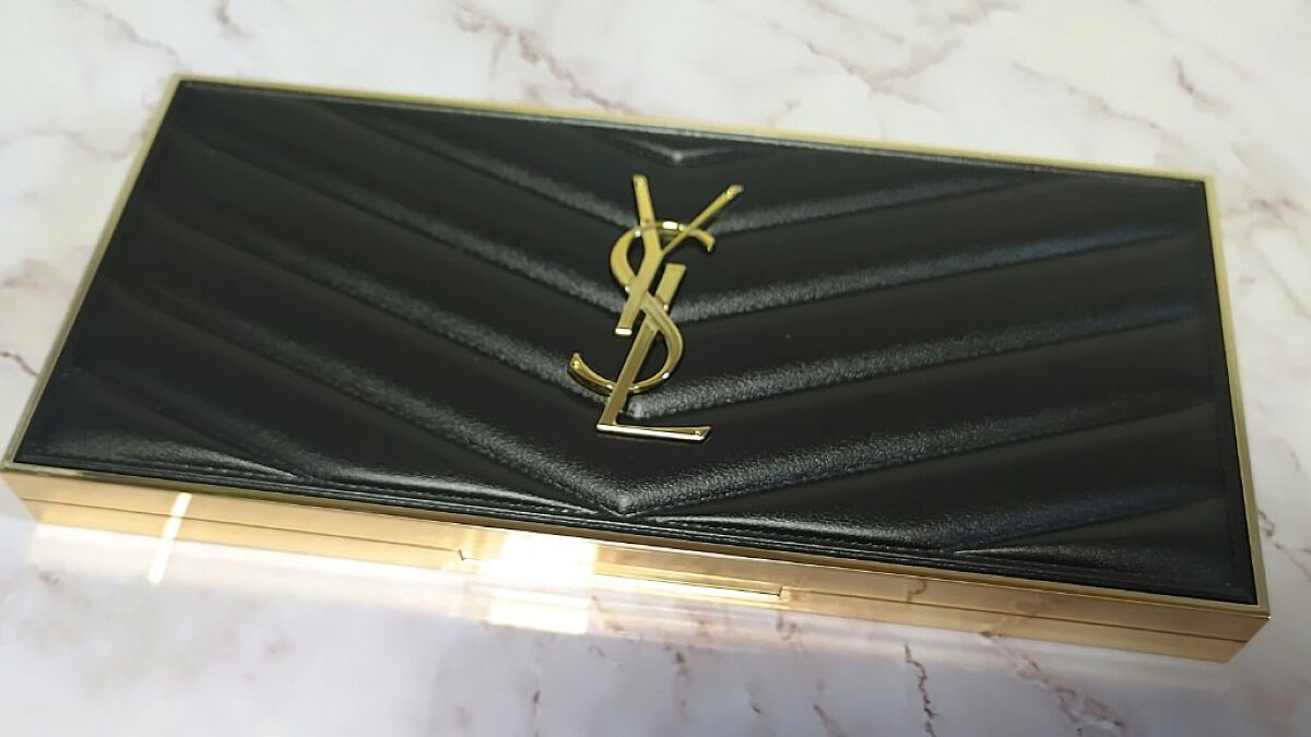 クチュール カラー クラッチ No.4 タキシード/YVES SAINT LAURENT BEAUTE/アイシャドウパレットを使ったクチコミ（2枚目）