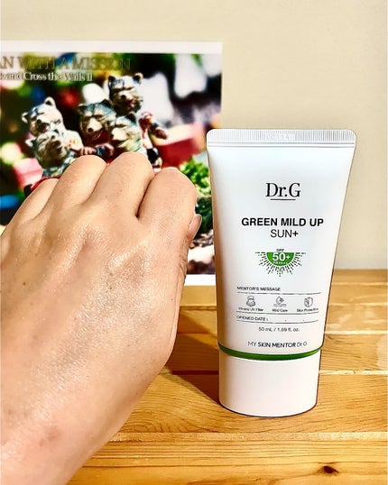レッドブレミッシュスージングアップサン/Dr.G/日焼け止めクリームを使ったクチコミ(4枚目)