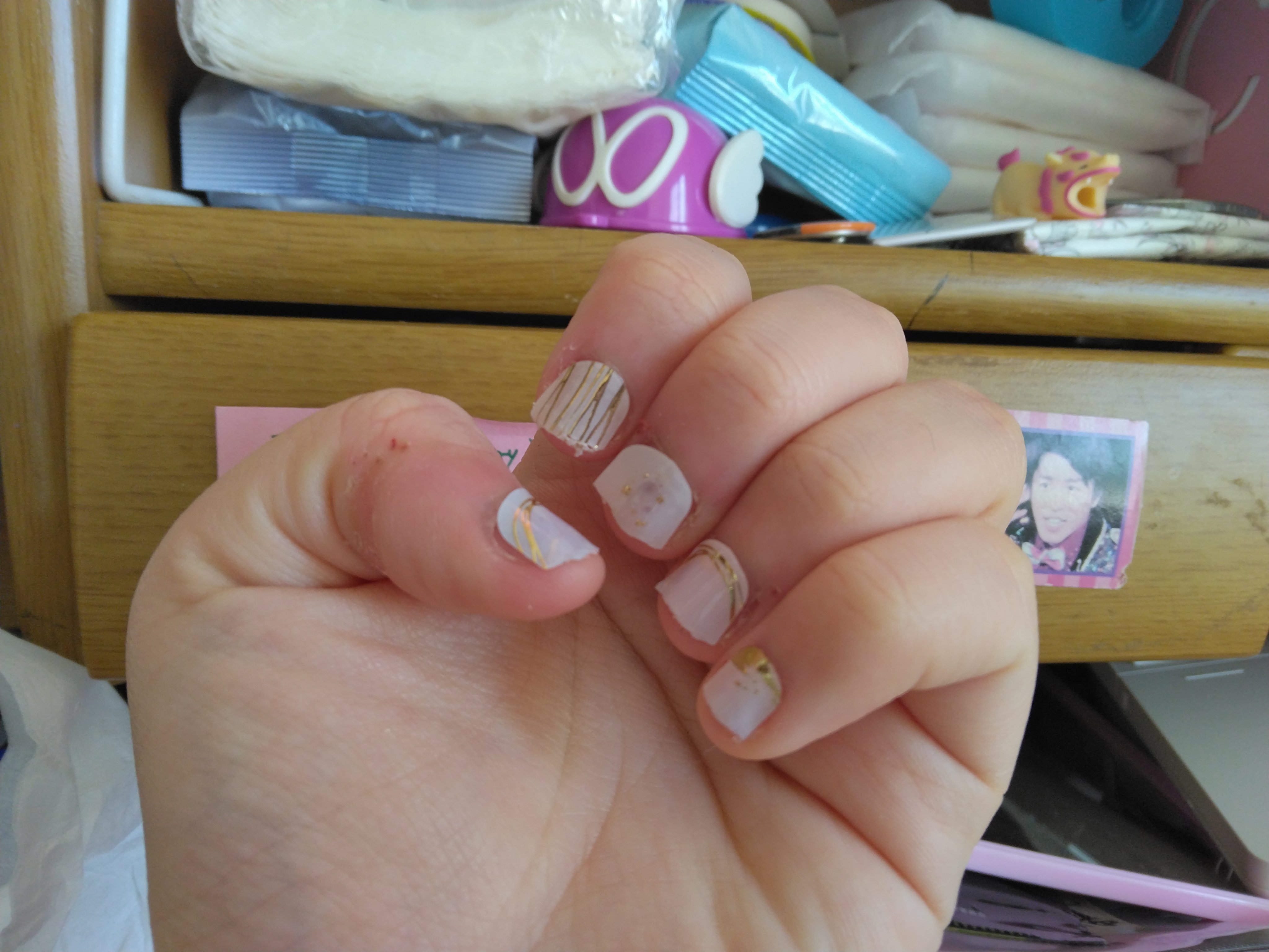 リアルジェルネイルシール/BEAUTY AVENUE/ネイルシールを使ったクチコミ（3枚目）