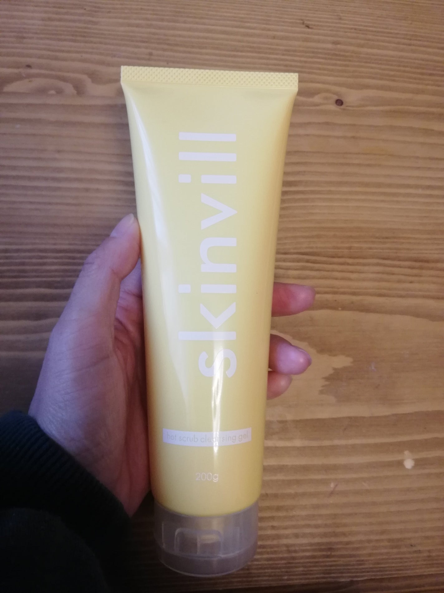 ホットスクラブクレンジングジェル/skinvill/クレンジングジェルを使ったクチコミ(2枚目)