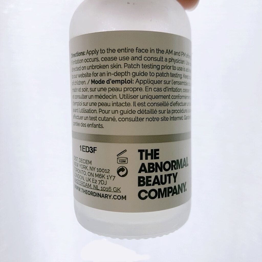 The Ordinary Buffetのクチコミ「エイジングケアに🇨🇦
The Ordinary Buffet
マルチテクノロジーペプチドセラム.....」（2枚目）