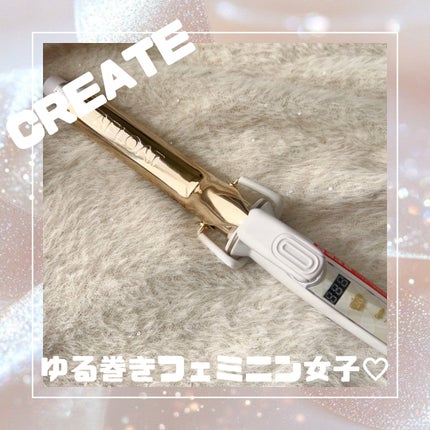 アフロート クレイツイオンアイロン エスペシャルカール 26mm/CREATE ION/カールアイロンを使ったクチコミ(1枚目)