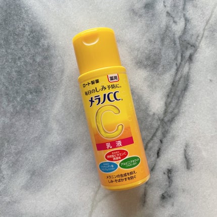 薬用しみ対策 美白乳液【医薬部外品】/メラノCC/乳液を使ったクチコミ(1枚目)