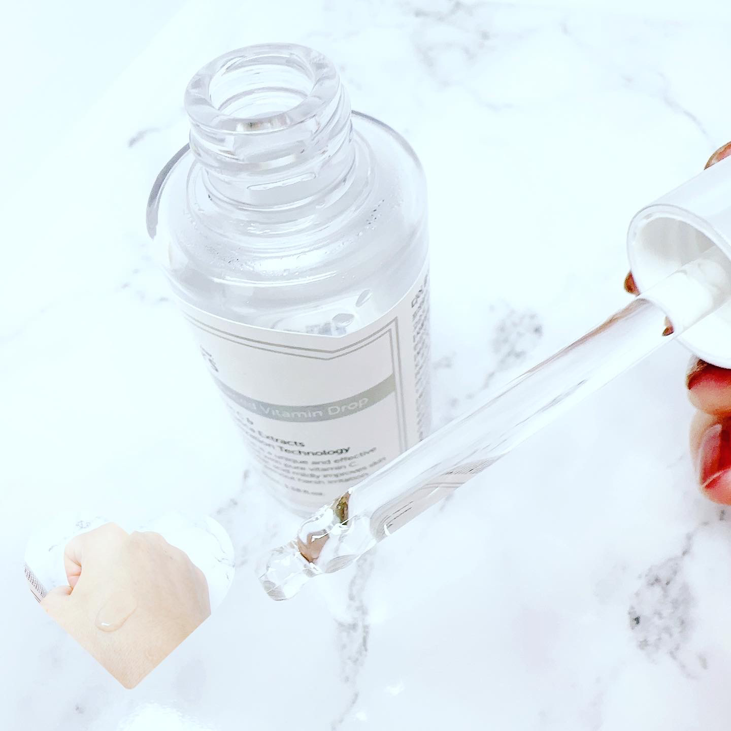 フレッシュリージュースドビタミンドロップ(35ml)/Klairs/美容液を使ったクチコミ（2枚目）