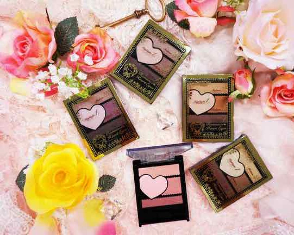 ロマンスハートアイズ/KiSS/アイシャドウパレットを使ったクチコミ（1枚目）