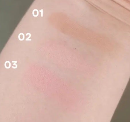 ネーミング フラッフィーパウダーブラッシュ/NAMING./パウダーチークを使ったクチコミ(7枚目)