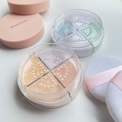 4カラーフェイスパウダー/Kirei&co./ルースパウダーを使ったクチコミ(1枚目)