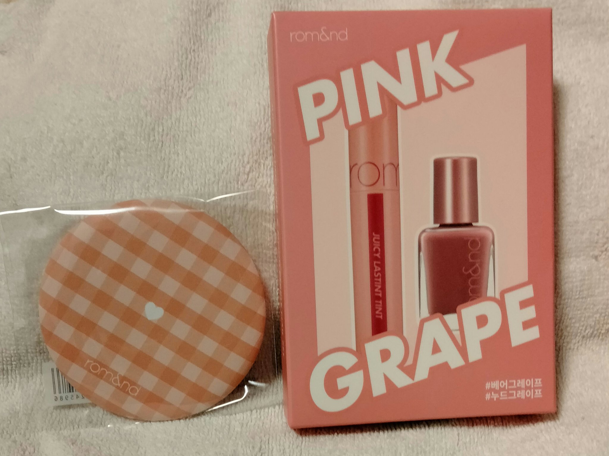 ジューシーラスティングティント/rom&nd/リップティントを使ったクチコミ（1枚目）