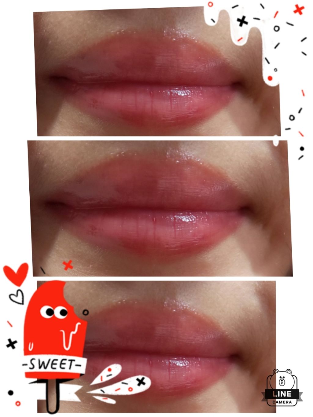 ステイオンバームルージュ/キャンメイク/口紅を使ったクチコミ（3枚目）