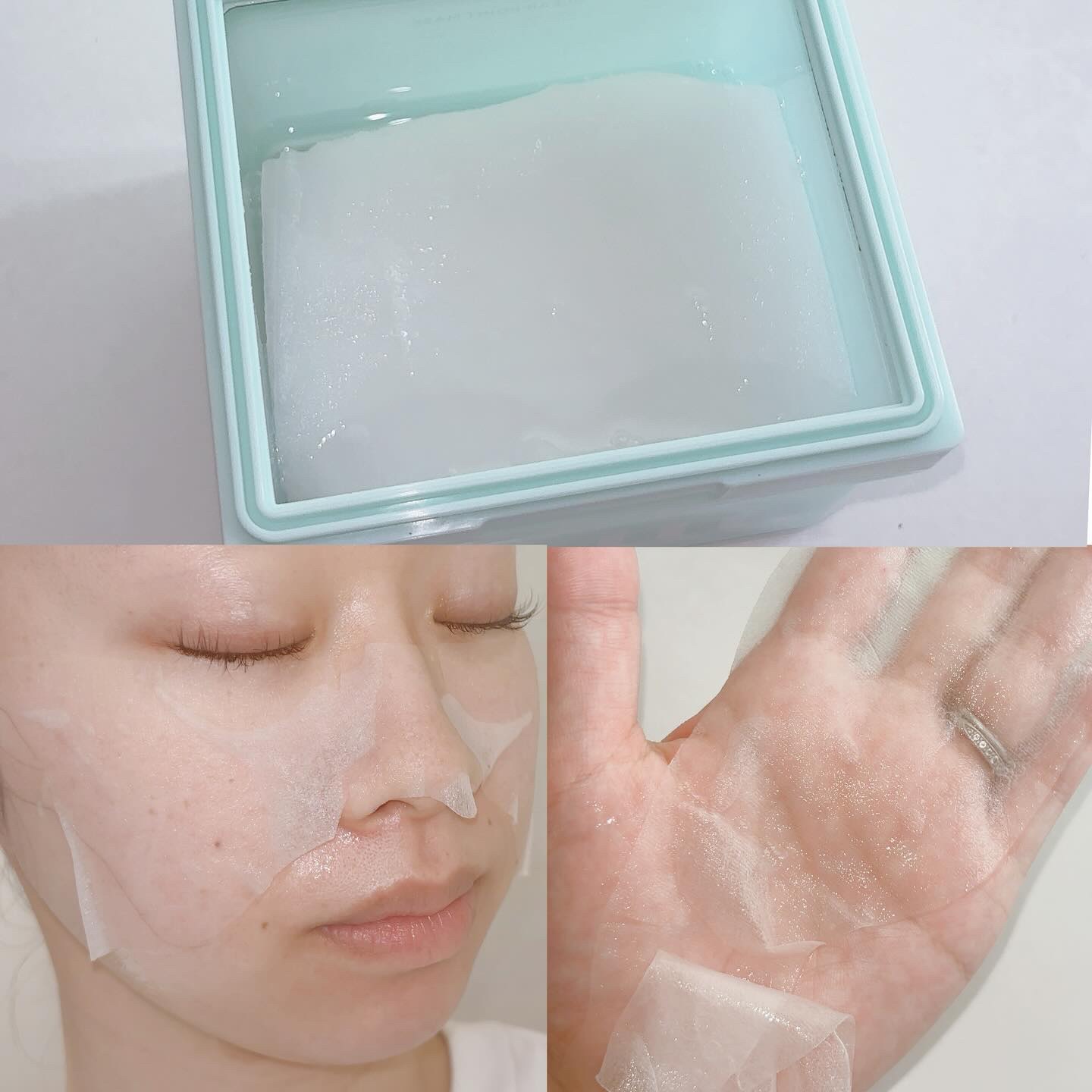 クリアポイントマスク/By ttt./シートマスク・パックを使ったクチコミ（2枚目）