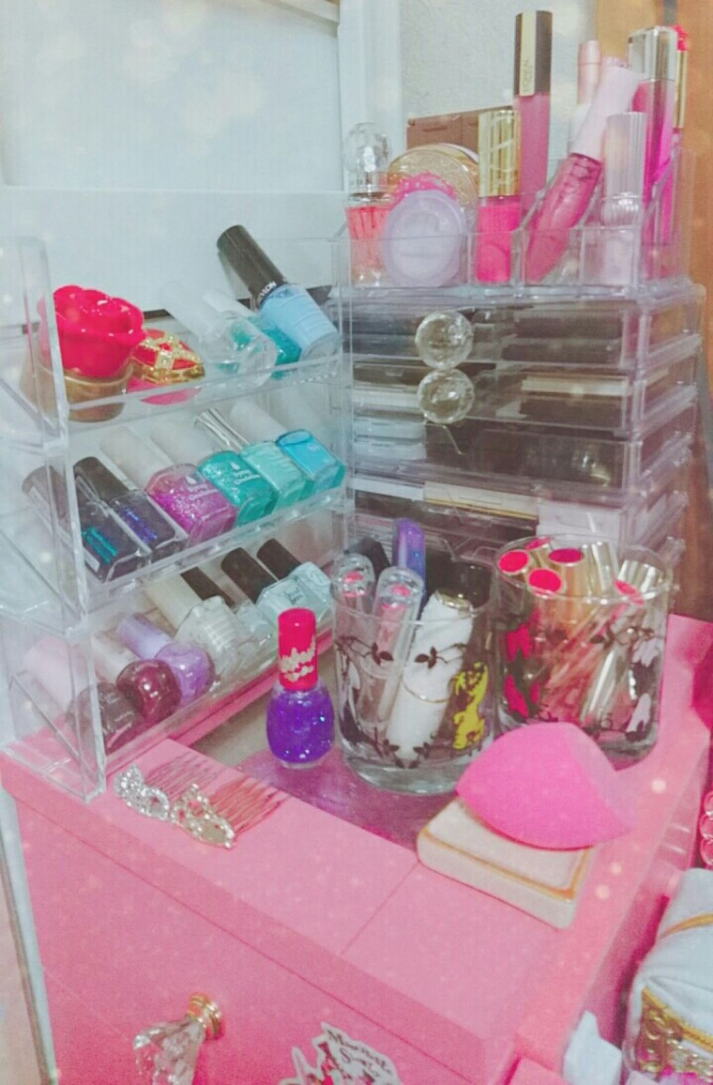 3段式クリアーケース/DAISO/その他化粧小物を使ったクチコミ（1枚目）