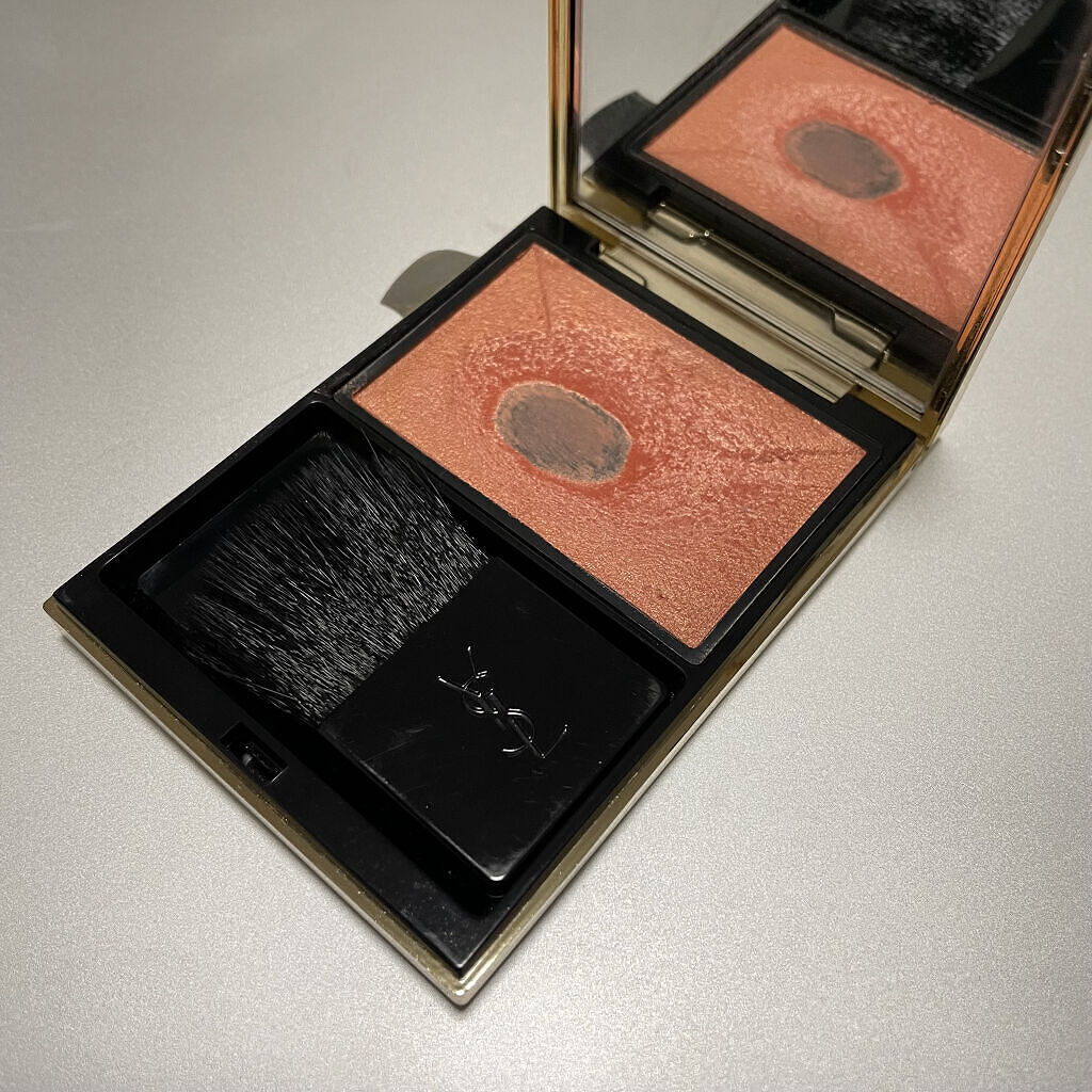 ブラッシュクチュール No.4 コライユ リヴゴーシュ/YVES SAINT LAURENT BEAUTE/パウダーチークを使ったクチコミ（1枚目）