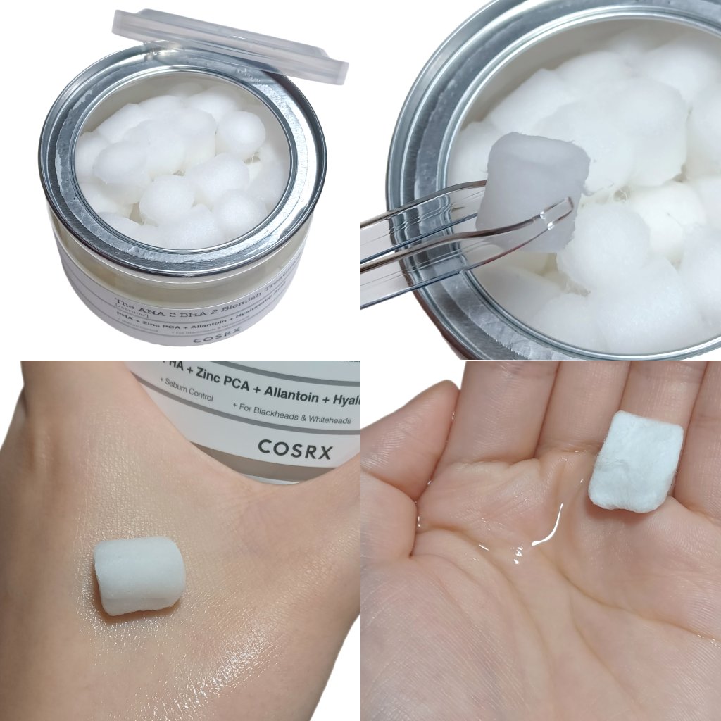 RXザ・AHA2 BHA2 ブラミッシュトリートメントセラムコットン/COSRX/美容液を使ったクチコミ（3枚目）