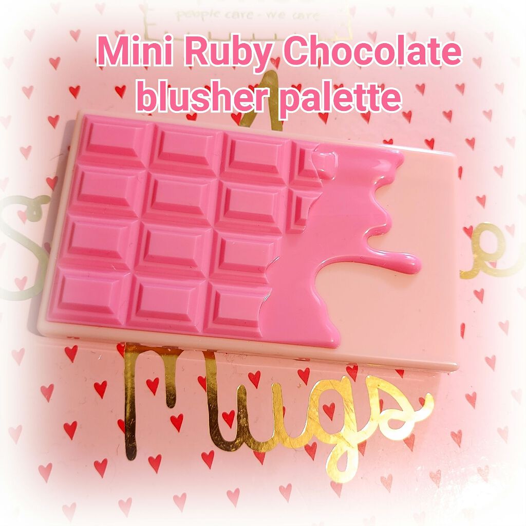 RUBY CHOCOLATE/MAKEUP REVOLUTION/パウダーチークを使ったクチコミ（1枚目）