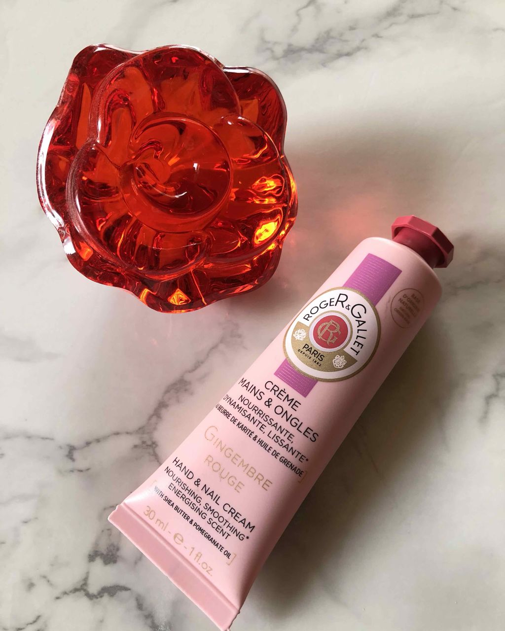 ジンジャールージュパフューム ハンドクリーム/ロジェ・ガレ/ハンドクリームを使ったクチコミ（1枚目）
