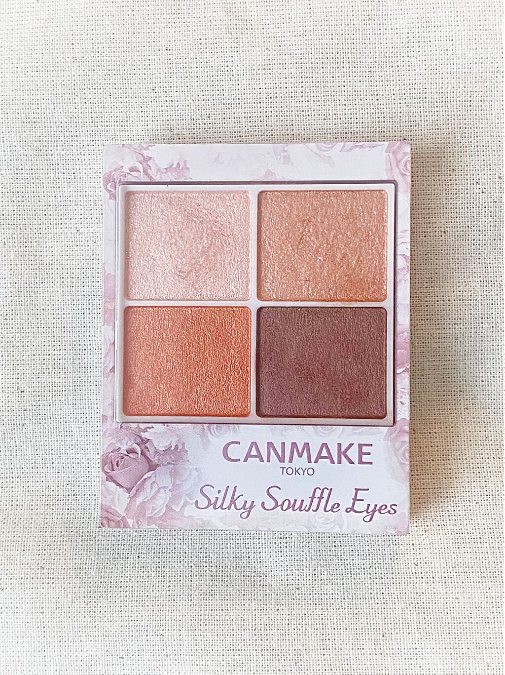シルキースフレアイズ/キャンメイク/アイシャドウパレットを使ったクチコミ（1枚目）