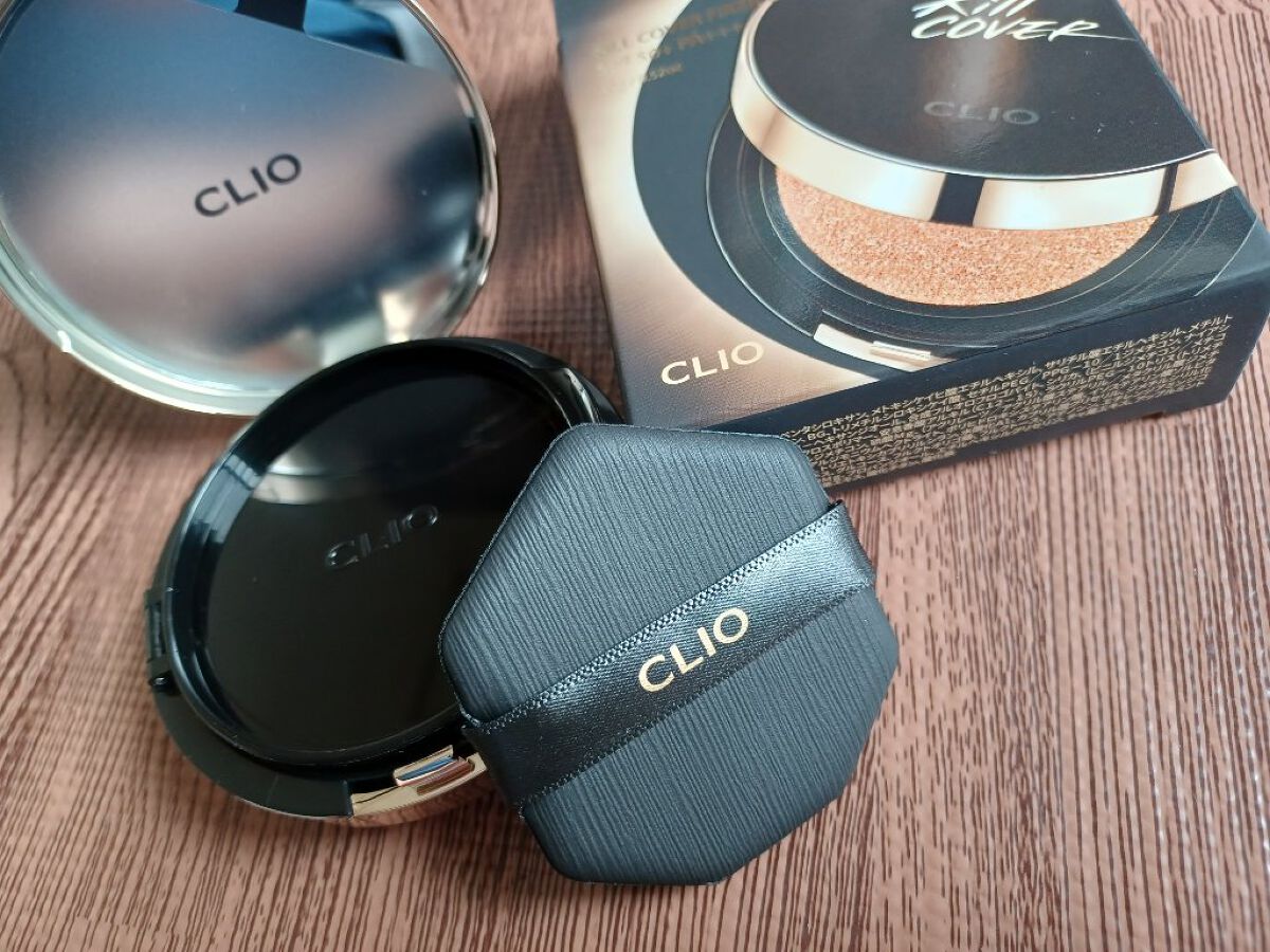 キル カバー フィクサー クッション/CLIO/クッションファンデーションを使ったクチコミ（3枚目）