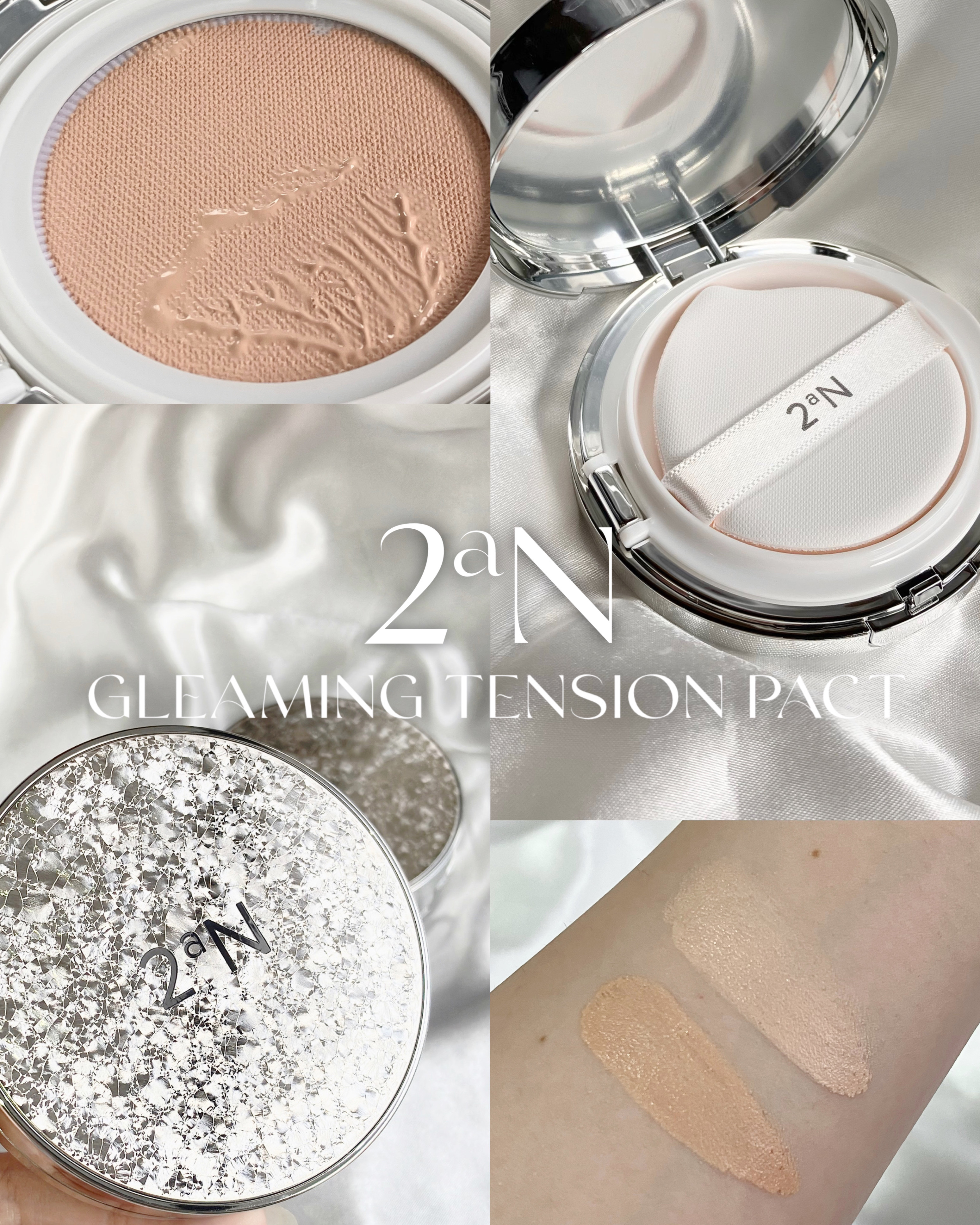 グリーミングテンションパクト/2aN/クリーム・エマルジョンファンデーションを使ったクチコミ（2枚目）