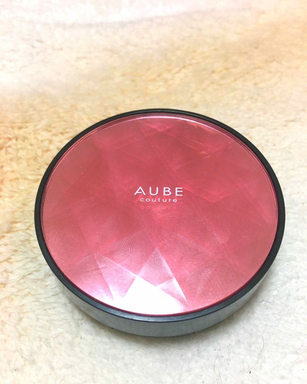 デザイニングパフチーク/AUBE/パウダーチークを使ったクチコミ（1枚目）