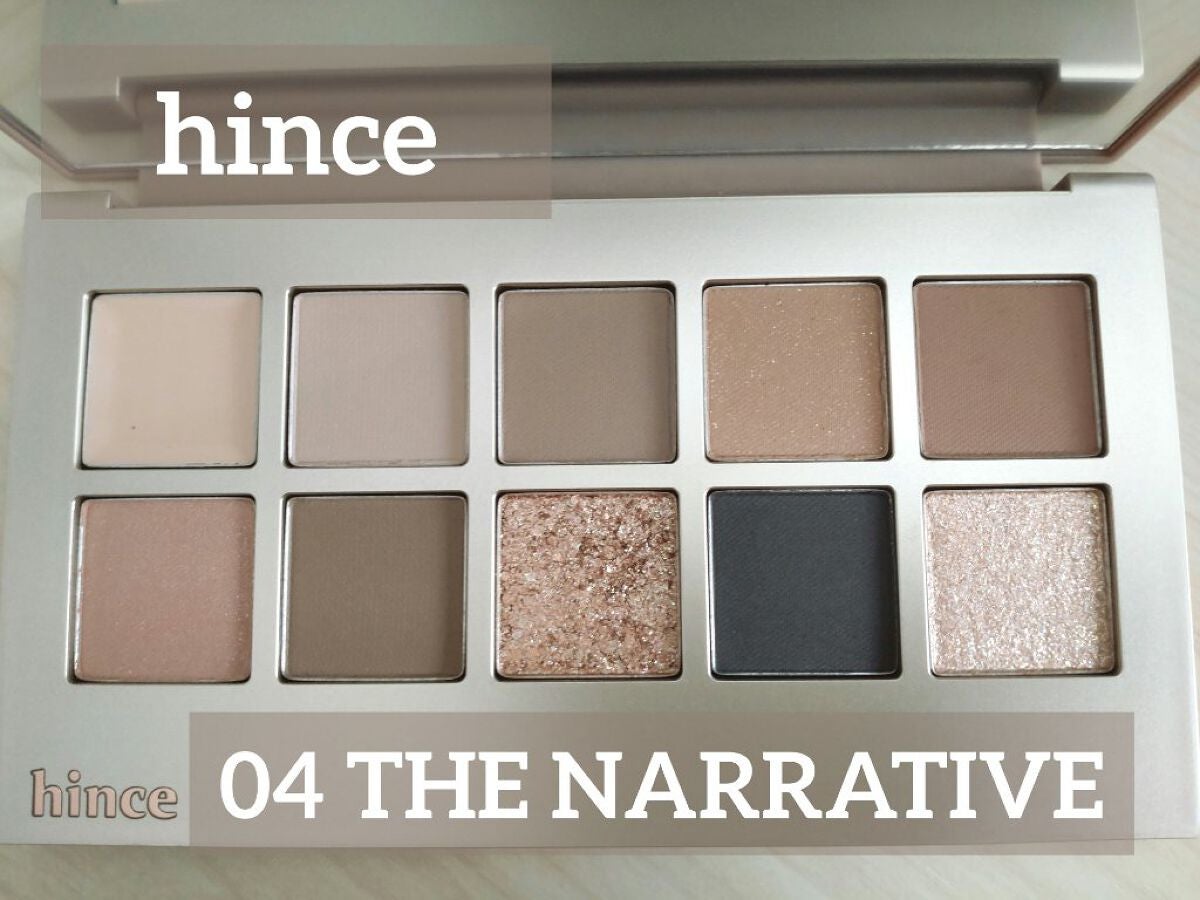 ニューデップスアイシャドウパレット/hince/アイシャドウパレットを使ったクチコミ(1枚目)