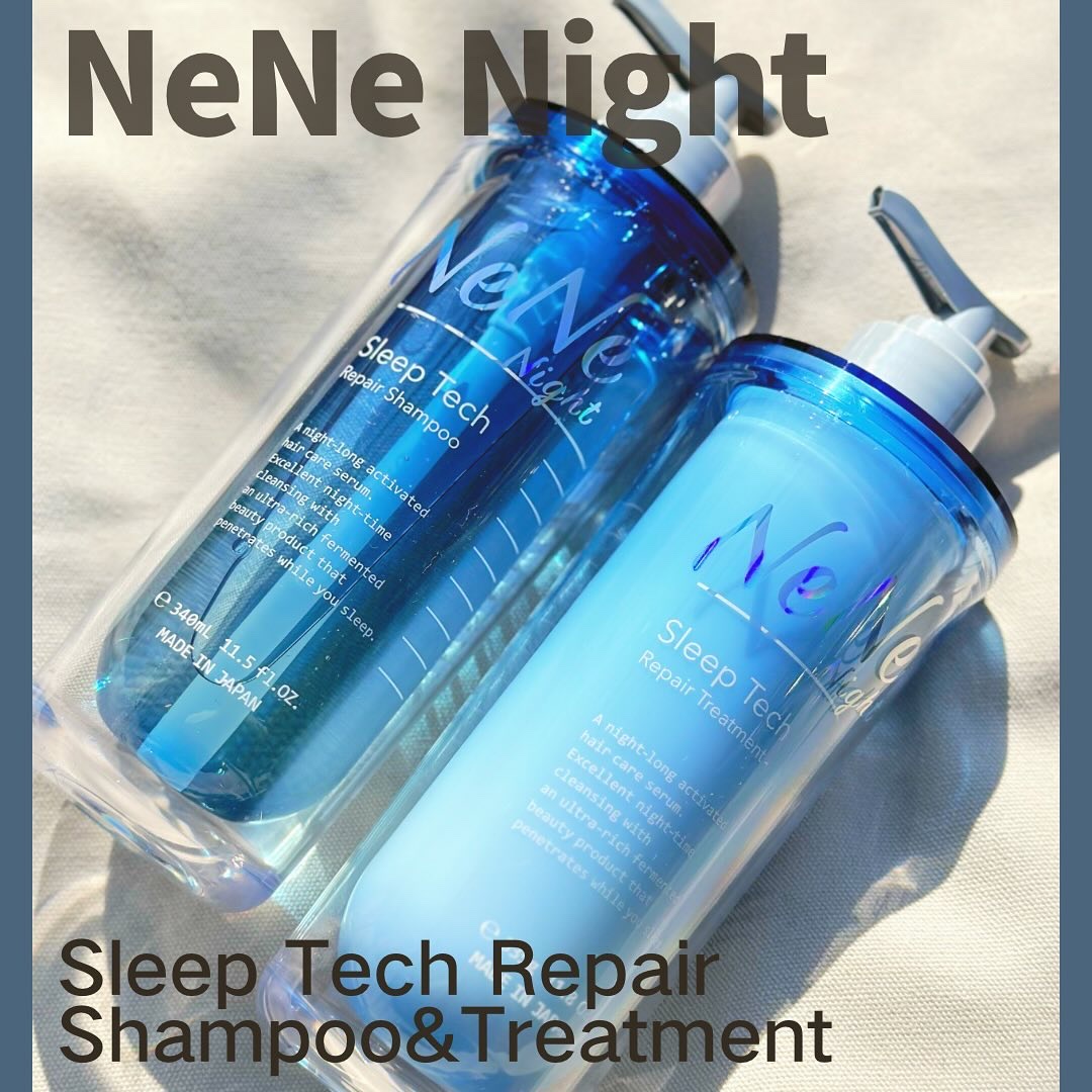 @nenenight_japan 様からいただきました🌃
✔︎ナイトスリープテック リペア シャンプー/トリートメント

シャンプーは泡立ち、泡切れ良く
優しいさっぱりとした使い心地🫧

トリートメントは少し硬目で濃厚なテクスチャー◎
