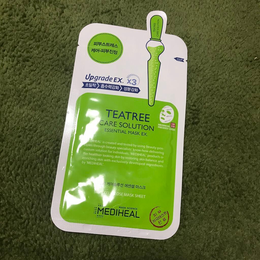 ティーツリーケア ソリューション エッセンシャルマスクEX/MEDIHEAL/シートマスク・パックを使ったクチコミ(3枚目)