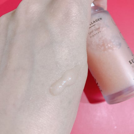 ハリケアコラーゲンサンセラム/VELY VELY/日焼け止めジェルを使ったクチコミ(2枚目)
