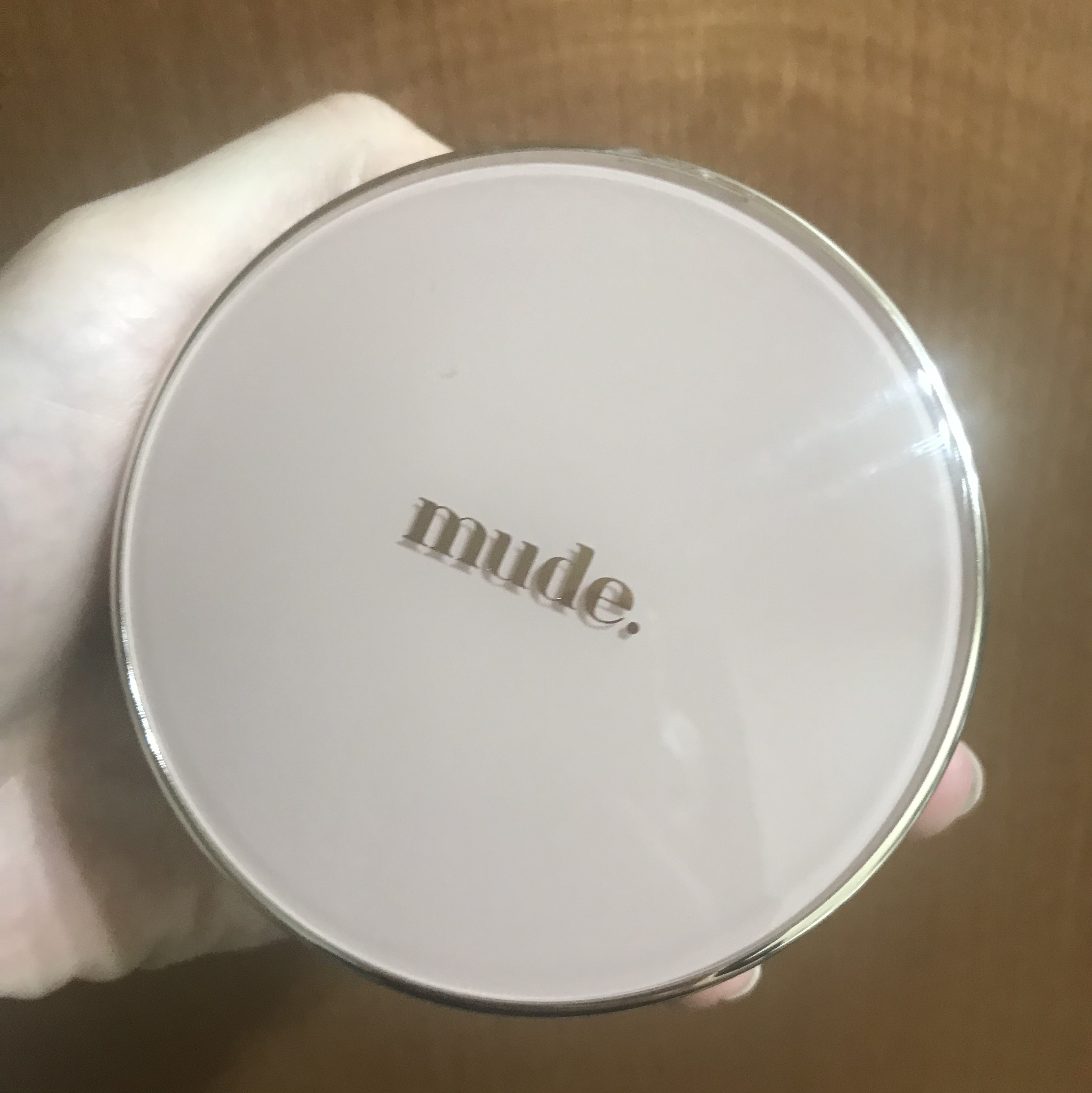 ハグクッション/mude/クッションファンデーションを使ったクチコミ（1枚目）