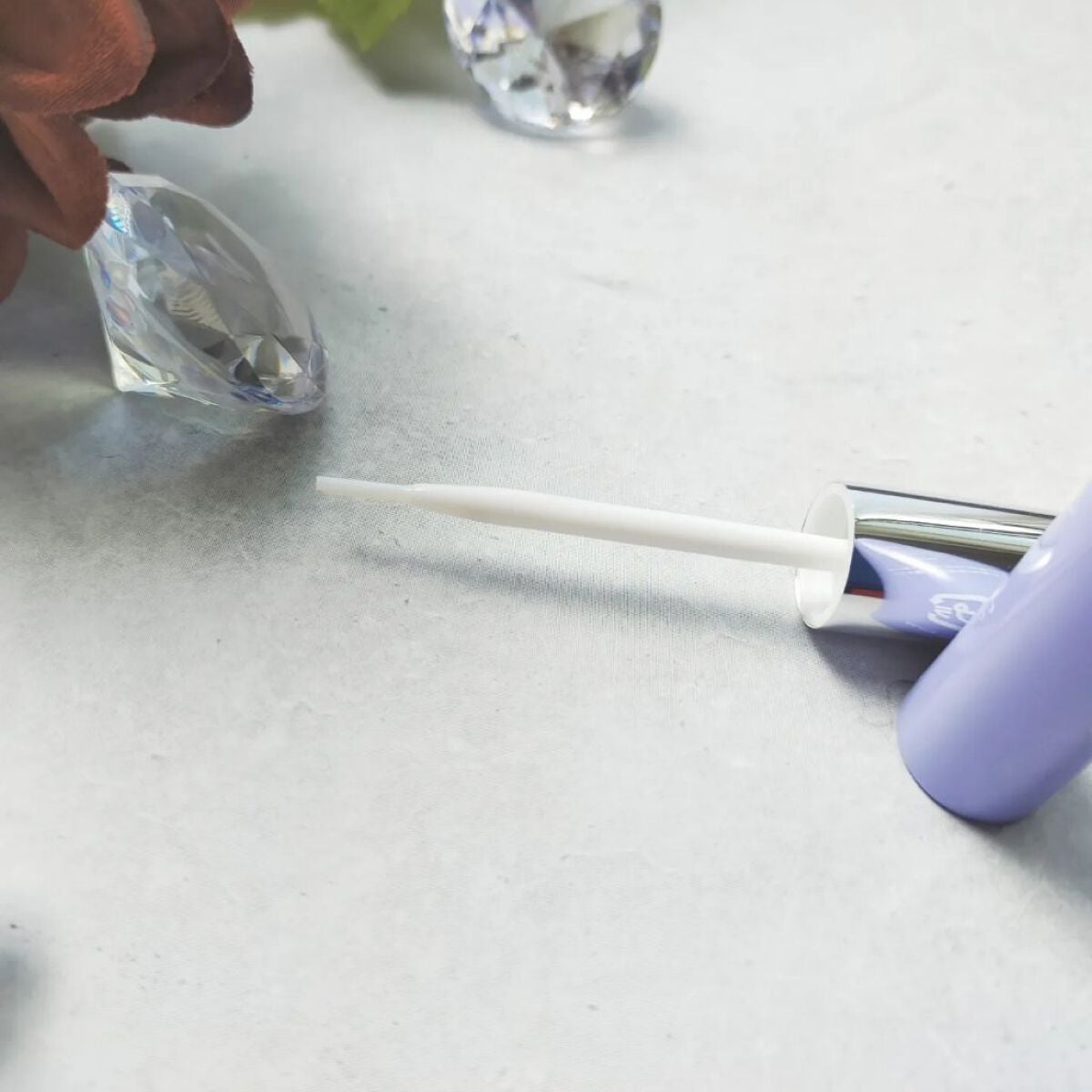 アイラッシュグルー クリアタイプ /ミッシュブルーミン/つけまつげを使ったクチコミ(6枚目)