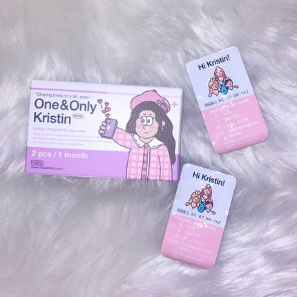 One & Only Kristin/Hapa kristin/カラーコンタクトレンズを使ったクチコミ(2枚目)