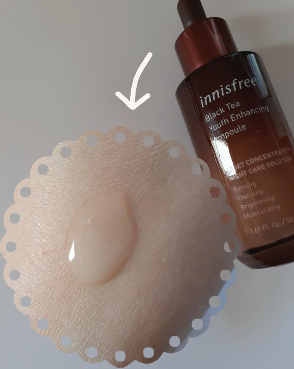 ブラックティー ユース セラム/innisfree/美容液を使ったクチコミ(3枚目)