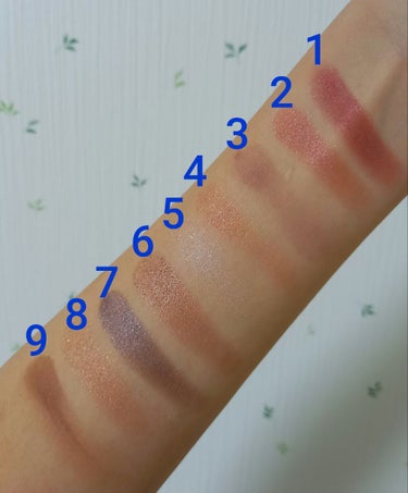 UR GLAM　BLOOMING EYE COLOR PALETTE/U R GLAM/アイシャドウパレットを使ったクチコミ（3枚目）