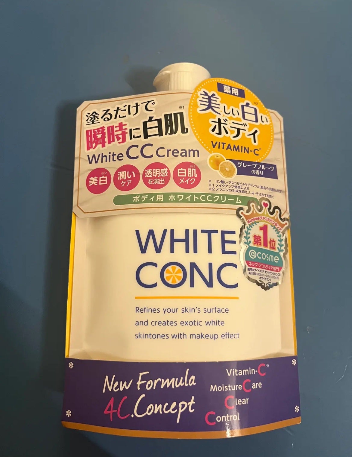 薬用ホワイトコンク ホワイトニングCC CII/ホワイトコンク/ボディクリームを使ったクチコミ(1枚目)