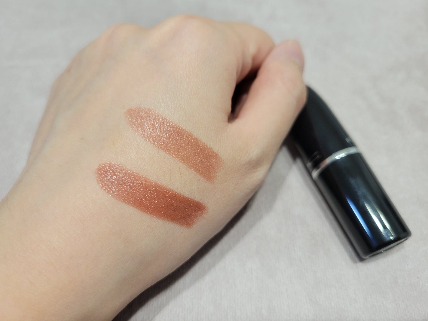 ラスターガラス リップスティック/M・A・C/口紅を使ったクチコミ(2枚目)