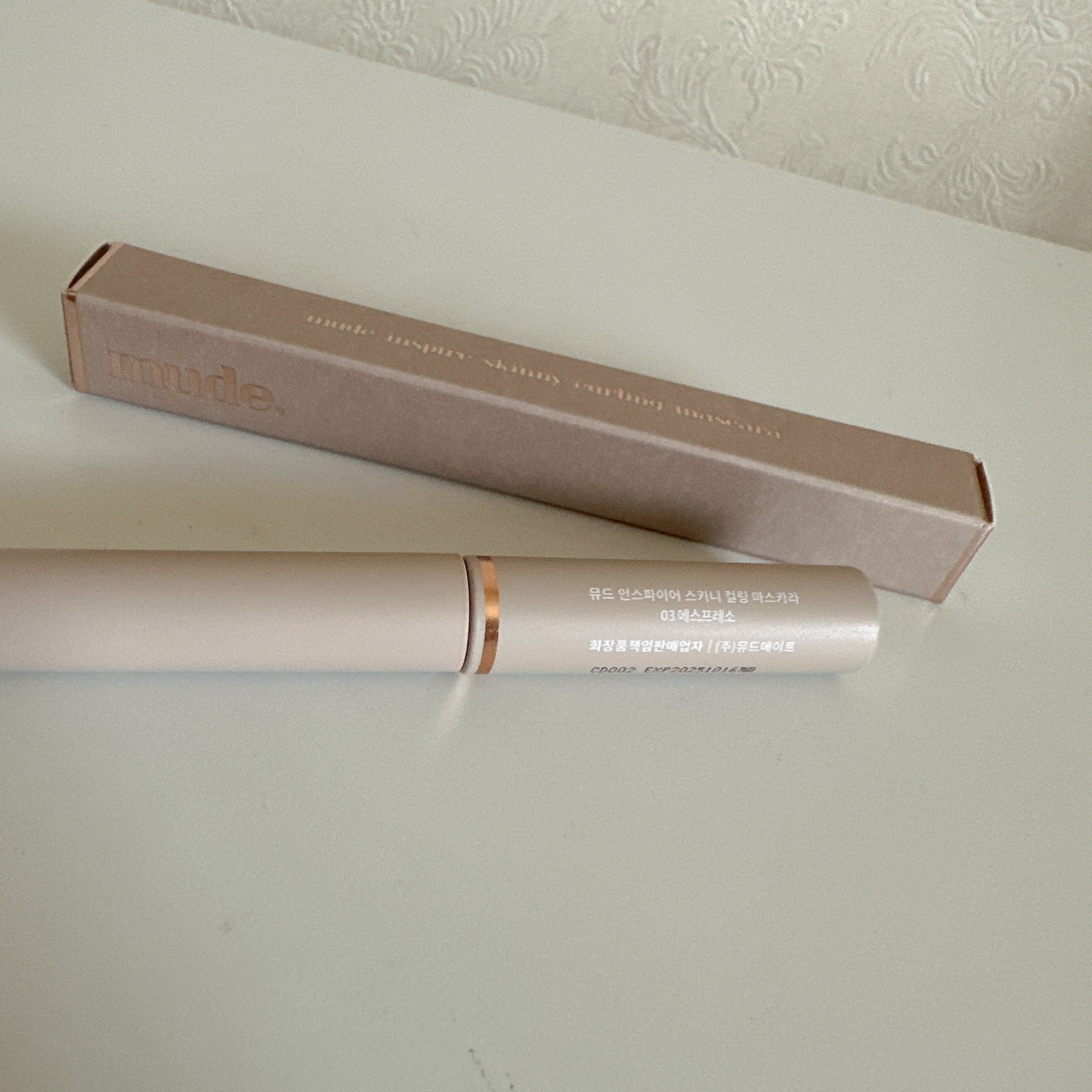 スキニーマスカラ/mude./マスカラを使ったクチコミ（2枚目）