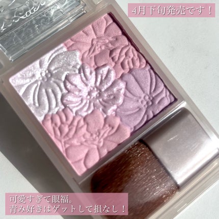 グロウフルールチークス(ブレンドタイプ)/キャンメイク/パウダーチークを使ったクチコミ(10枚目)