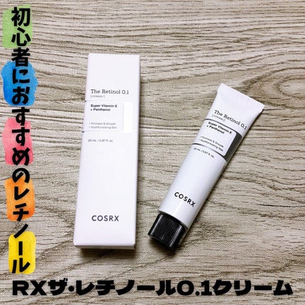 RXザ・レチノール0.1クリーム/COSRX/フェイスクリームを使ったクチコミ(3枚目)