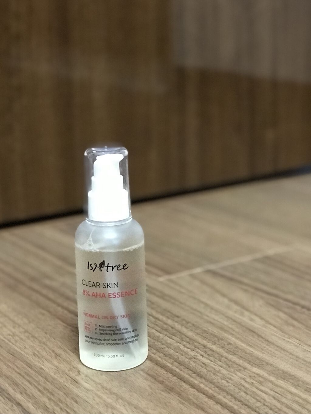 クリアスキン 8% AHAエッセンス/Isntree/美容液を使ったクチコミ（1枚目）