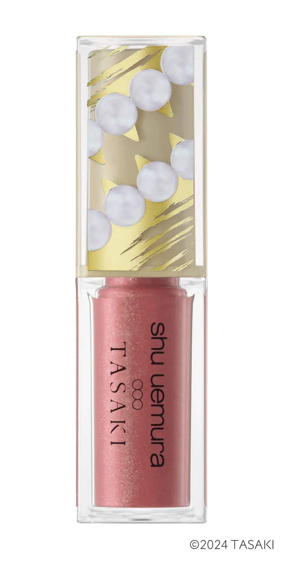 【クリスマスコフレ2024】シュウ ウエムラからTASAKIとコラボしたホリデーコレクションが登場!限定パールデザインの全12アイテムを紹介の画像