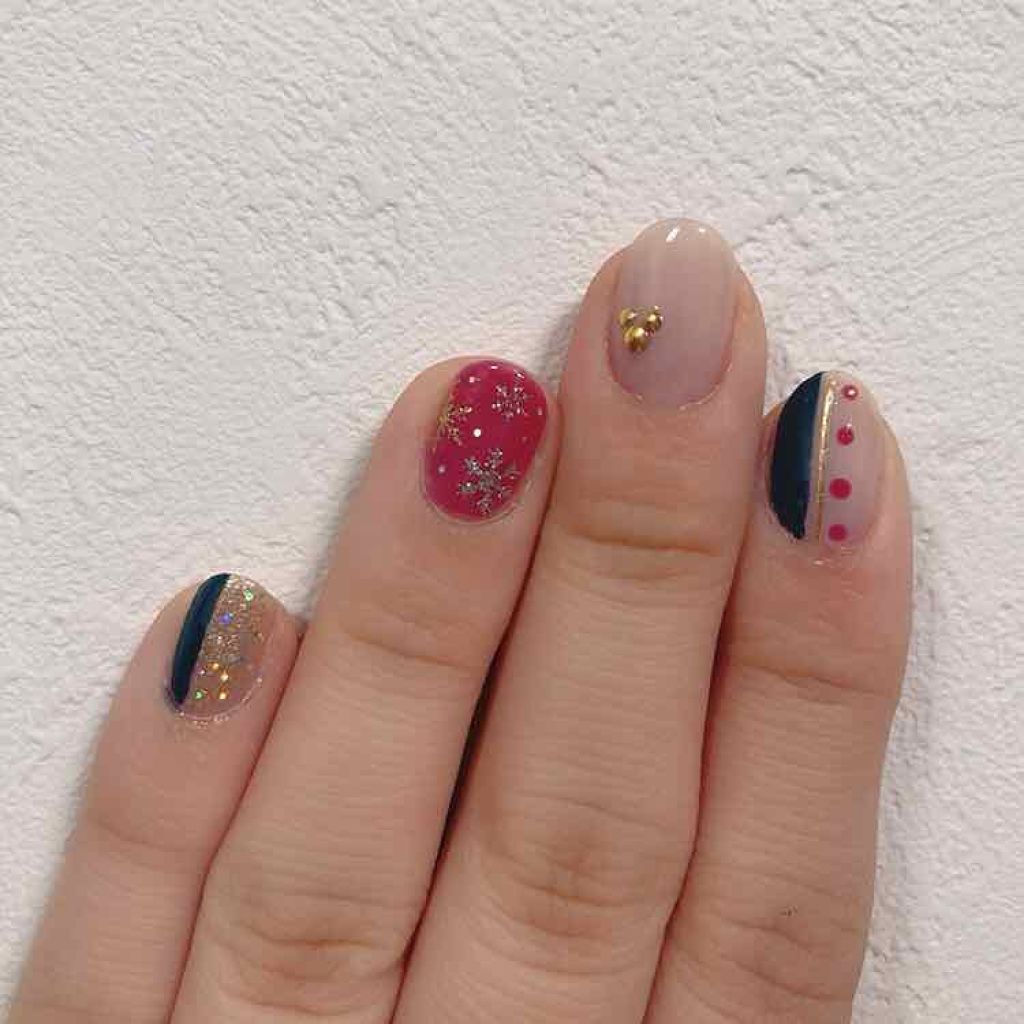 ネイルホリック Juicy color RD405/ネイルホリック/マニキュアを使ったクチコミ（3枚目）