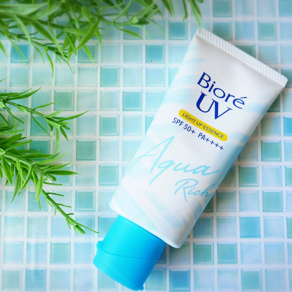 ビオレUV アクアリッチ ライトアップエッセンス/ビオレ/日焼け止めクリームを使ったクチコミ(2枚目)