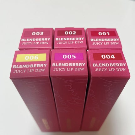 ジューシィリップデュウ/BLEND BERRY/口紅を使ったクチコミ(3枚目)