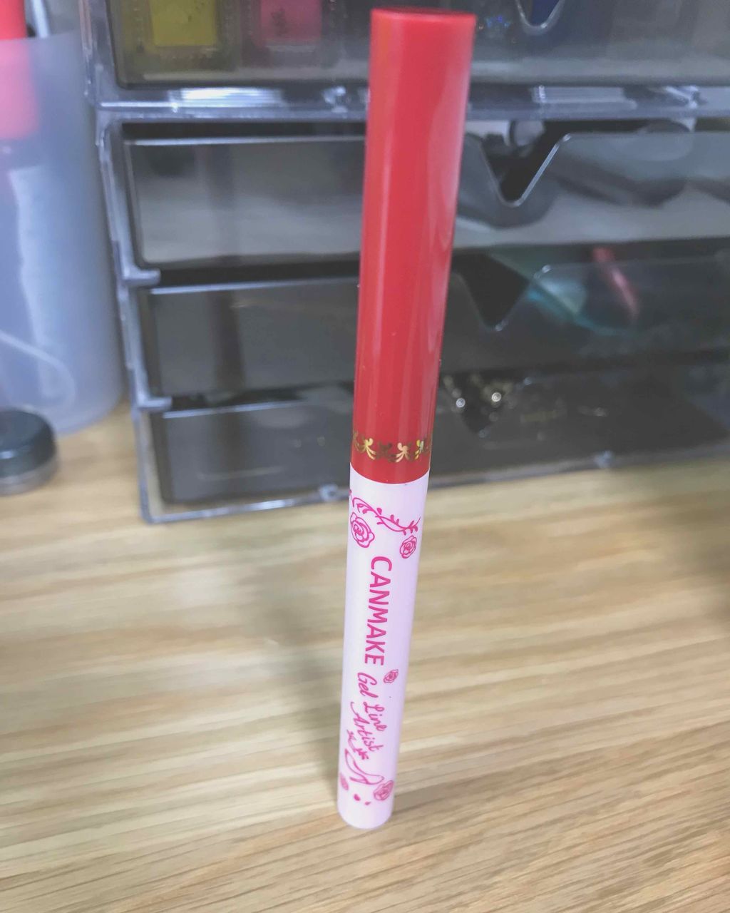 ジェルラインアーティスト/キャンメイク/ジェルアイライナーを使ったクチコミ（1枚目）