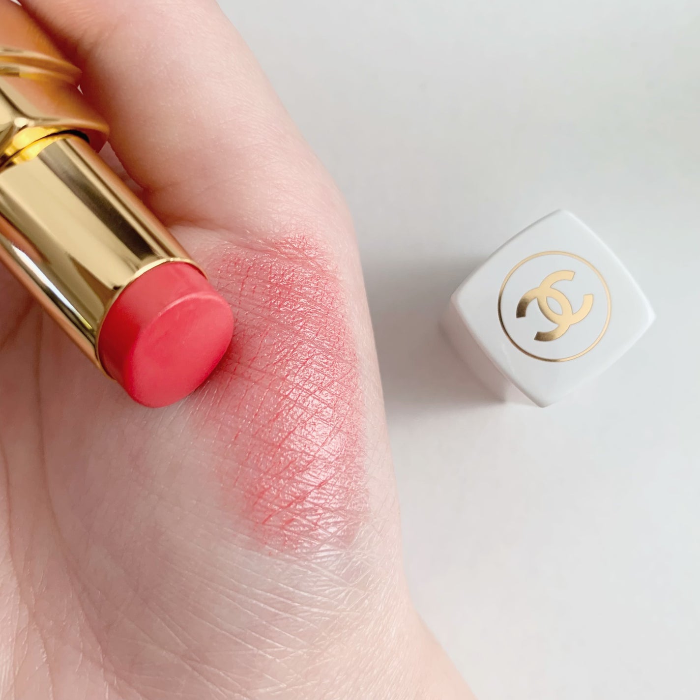 シャネル ルージュ ココ ボーム/CHANEL/口紅を使ったクチコミ(3枚目)